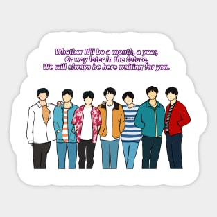 Bangtan Sonyeondan BTS Sticker